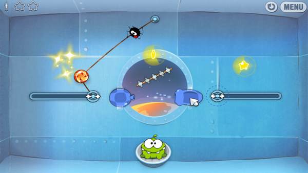 CUT THE ROPE:  TRIPLE TREAT