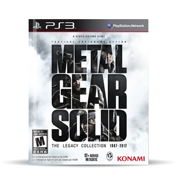 Metal Gear Solid: The Legacy Collection (LatAm Sku) - no Artbook.