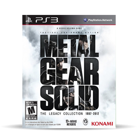 Metal Gear Solid: The Legacy Collection (LatAm Sku) - no Artbook.