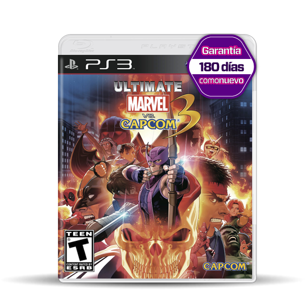 Ultimate Marvel vs Capcom 3.- P