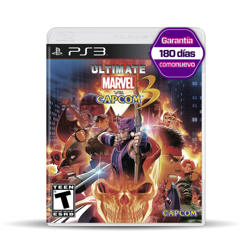 Ultimate Marvel vs Capcom 3.- P